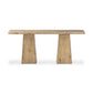 Atlas Console Table - Bleached Alder