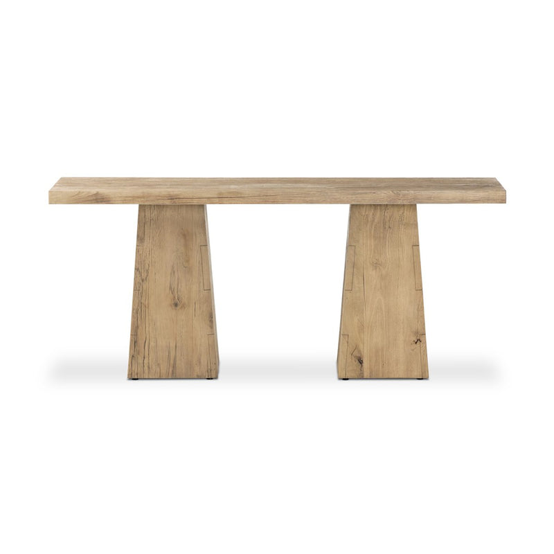 Atlas Console Table - Bleached Alder