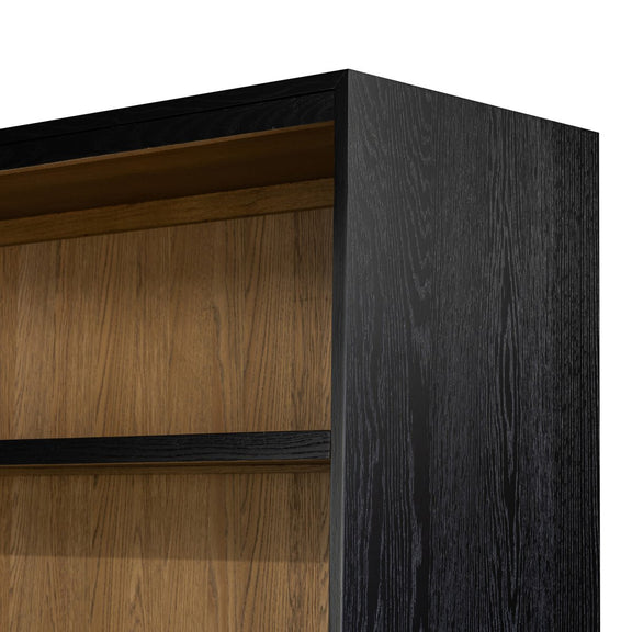Millie Bookcase - Drifted Matte Black