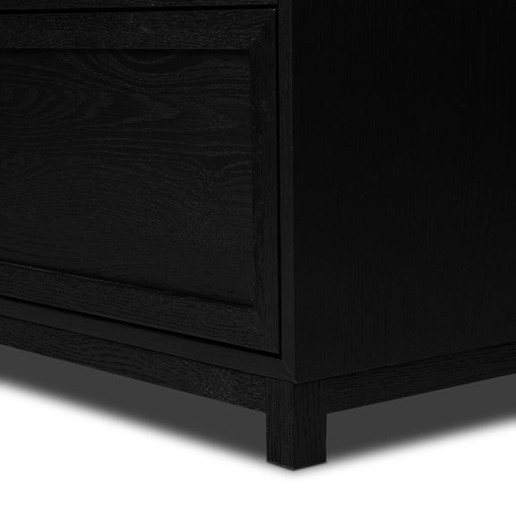 Millie Bookcase - Drifted Matte Black