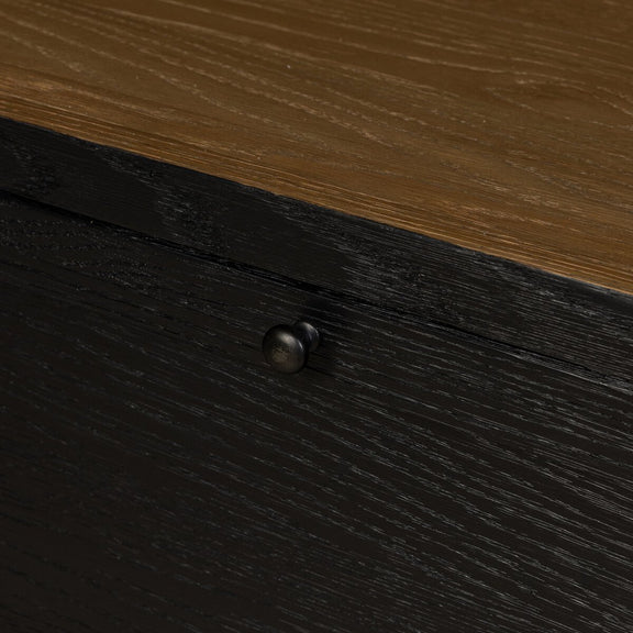 Millie Bookcase - Drifted Matte Black