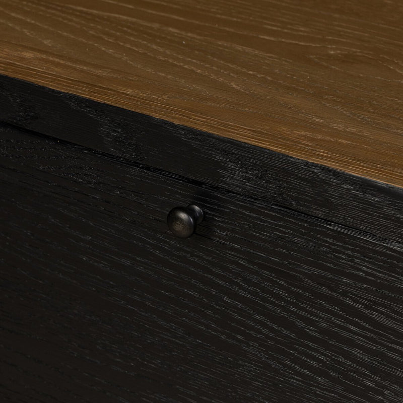 Millie Bookcase - Drifted Matte Black