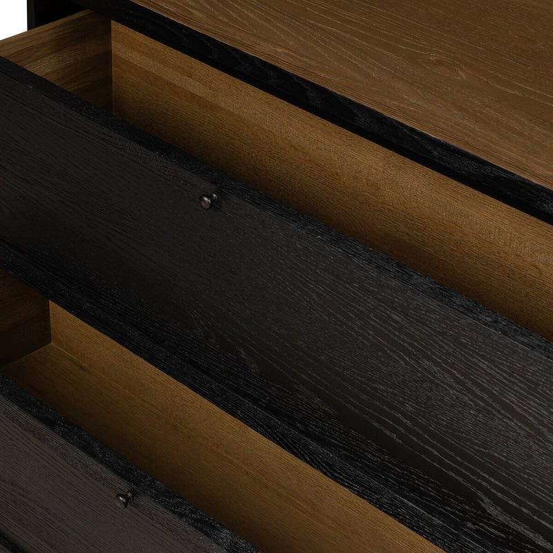 Millie Bookcase - Drifted Matte Black