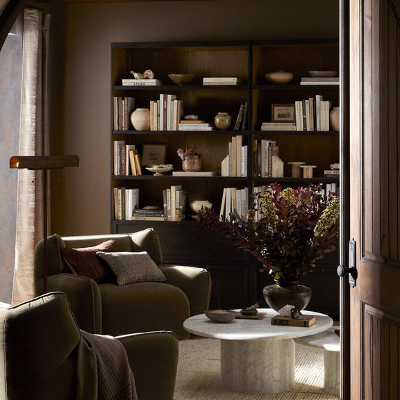 Millie Bookcase - Drifted Matte Black