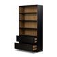Millie Bookcase - Drifted Matte Black