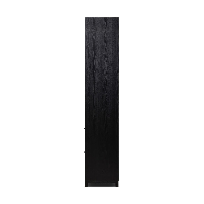 Millie Bookcase - Drifted Matte Black