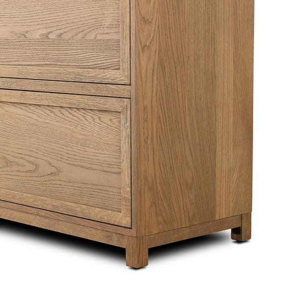 Millie Bookcase - Drifted Oak Solid
