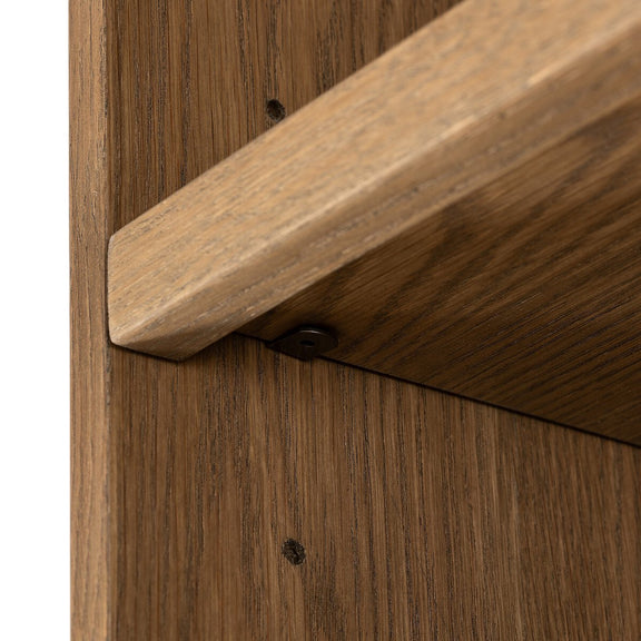Millie Bookcase - Drifted Oak Solid