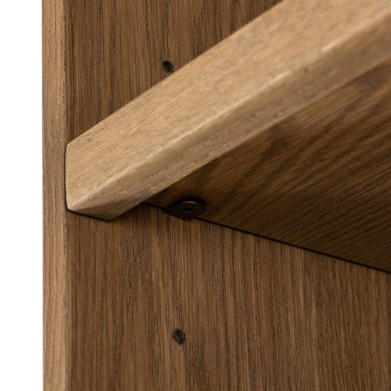 Millie Bookcase - Drifted Oak Solid