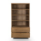 Millie Bookcase - Drifted Oak Solid