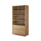 Millie Bookcase - Drifted Oak Solid