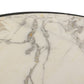 Balboa Outdoor Dining Table - Veined White Marble
