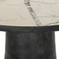 Balboa Outdoor Dining Table - Veined White Marble