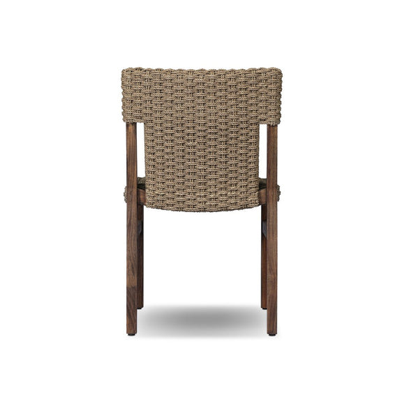 Cromwell Outdoor Dining Chair - Dark Textured Woven