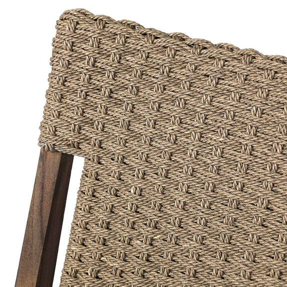 Cromwell Outdoor Dining Chair - Dark Textured Woven
