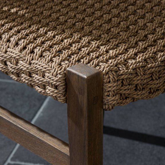 Cromwell Outdoor Dining Chair - Dark Textured Woven