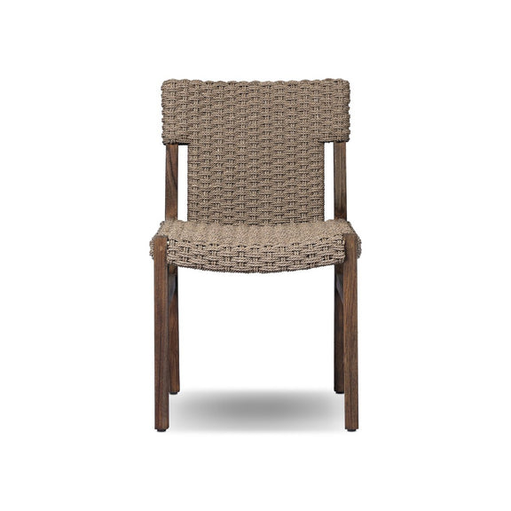 Cromwell Outdoor Dining Chair - Dark Textured Woven