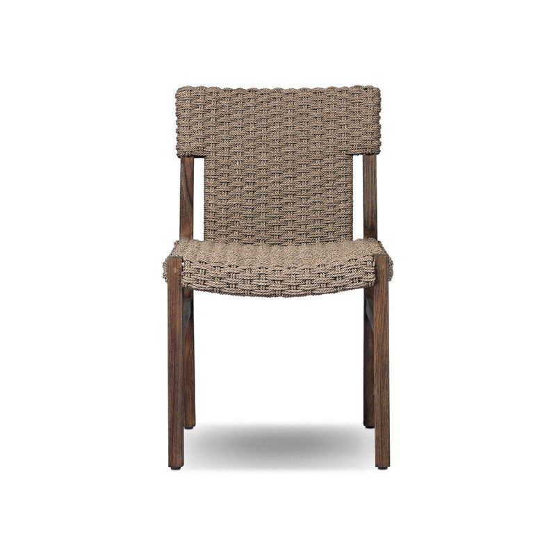 Cromwell Outdoor Dining Chair - Dark Textured Woven