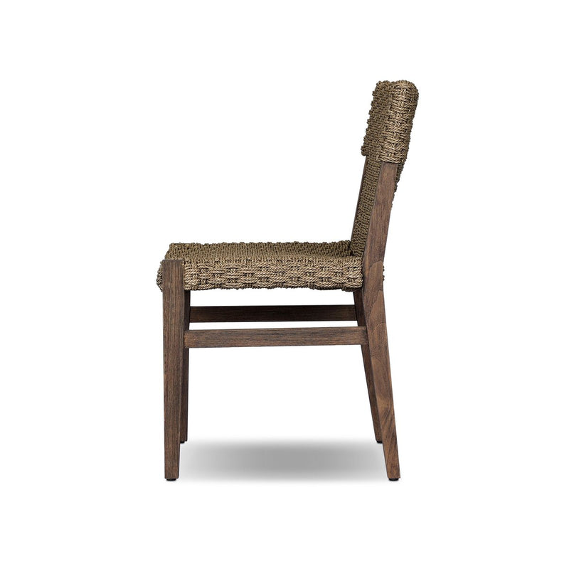 Cromwell Outdoor Dining Chair - Dark Textured Woven