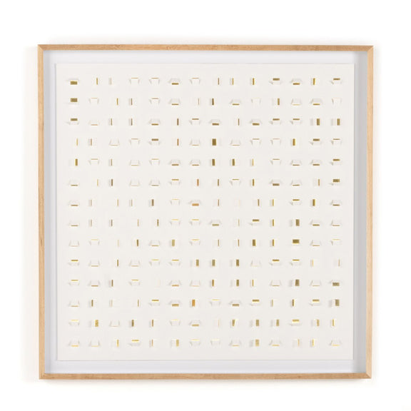 See Through Gold by FH Art Studio - White Oak