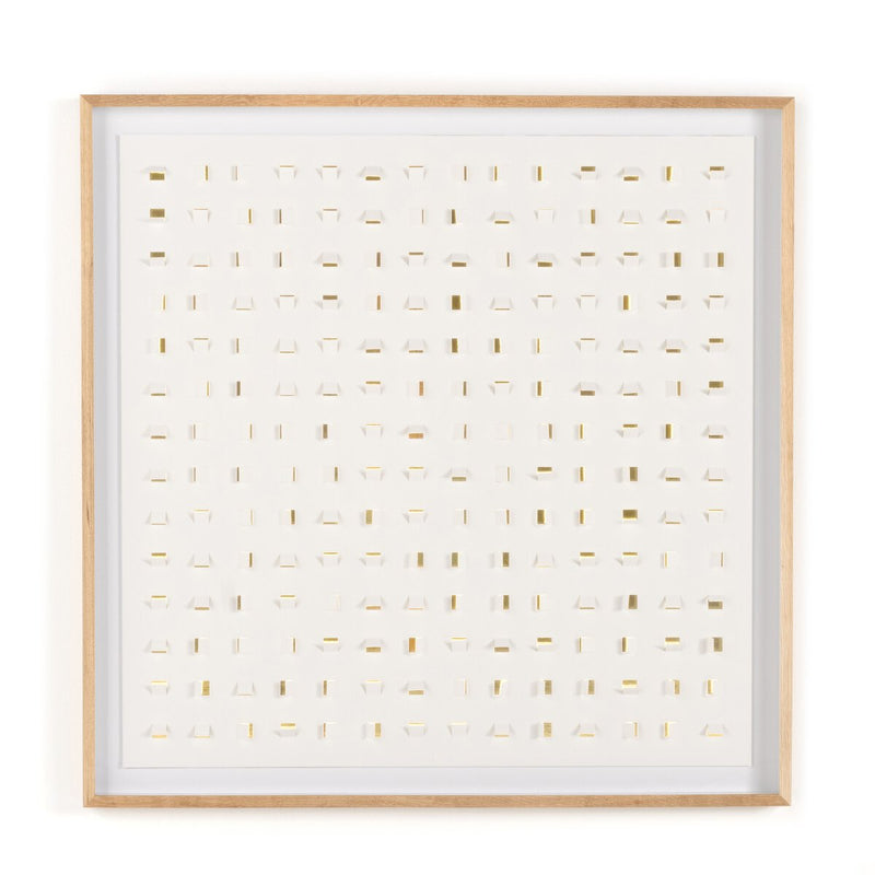 See Through Gold by FH Art Studio - White Oak