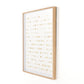 See Through Gold by FH Art Studio - White Oak
