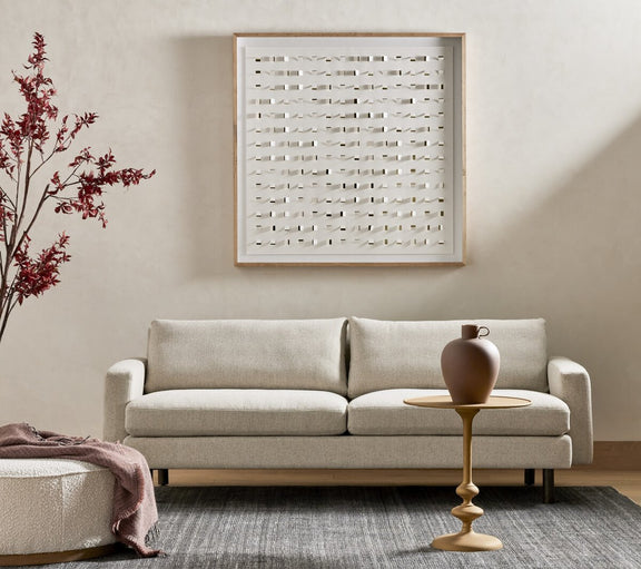 See Through Gold by FH Art Studio - White Oak