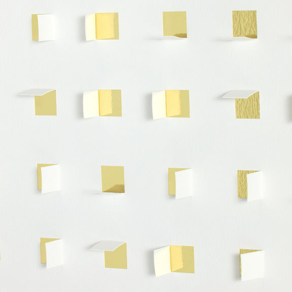 See Through Gold by FH Art Studio - White Oak