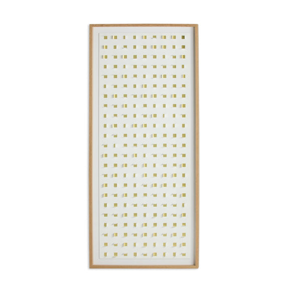 See Through Gold by FH Art Studio - White Oak