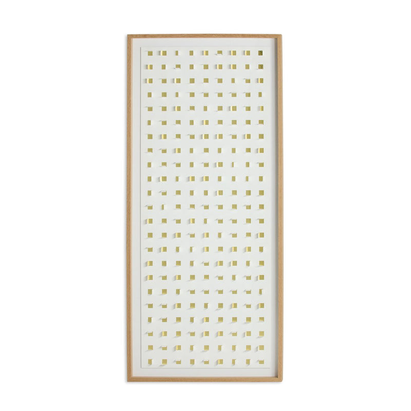 See Through Gold by FH Art Studio - White Oak