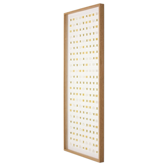 See Through Gold by FH Art Studio - White Oak