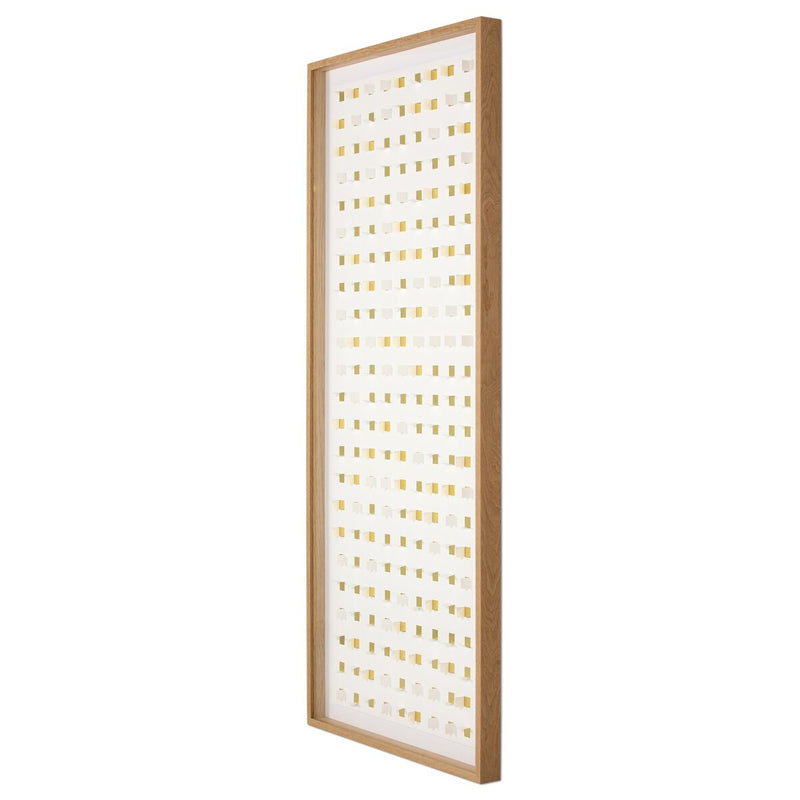 See Through Gold by FH Art Studio - White Oak