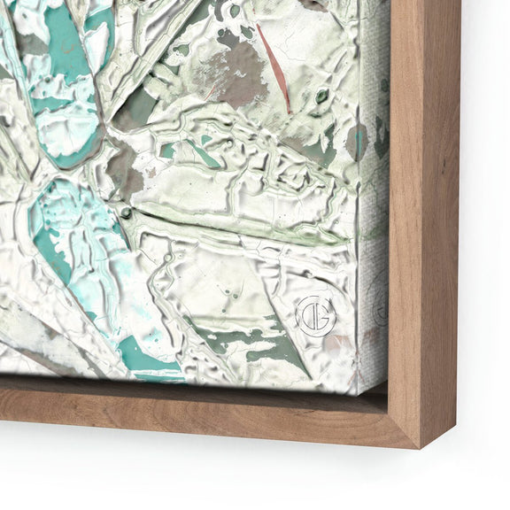 Aloe 1 by Douglas Galloway - Rustic Walnut