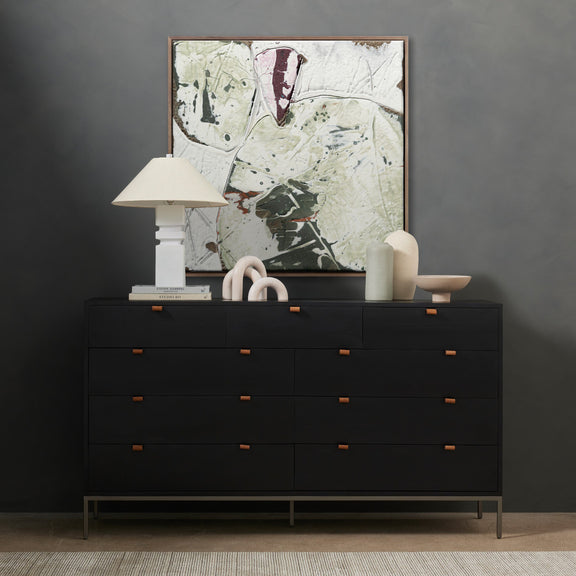 Nopales 45 by Douglas Galloway — Rustic Walnut Floater