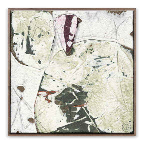 Nopales 45 by Douglas Galloway — Rustic Walnut Floater