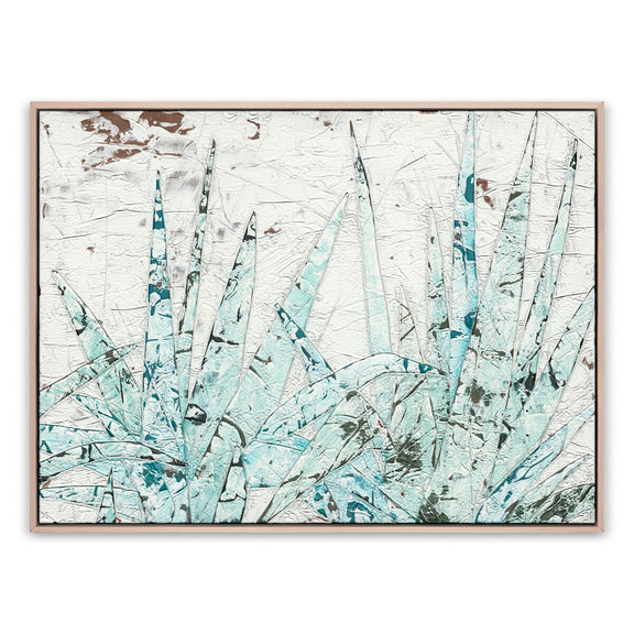 Study Of Blue Agave by Douglas Galloway - White Oak