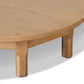 Derek Coffee Table - Bleached Oak Veneer