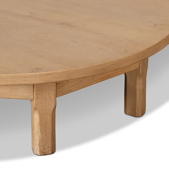 Derek Coffee Table - Bleached Oak Veneer