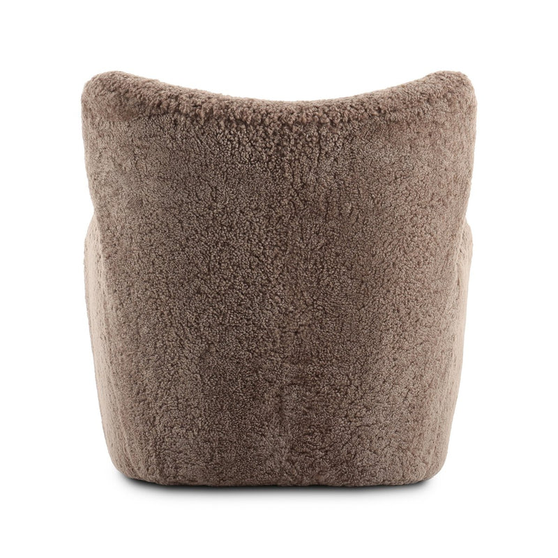 Amelie Chair - Taupe Shearling