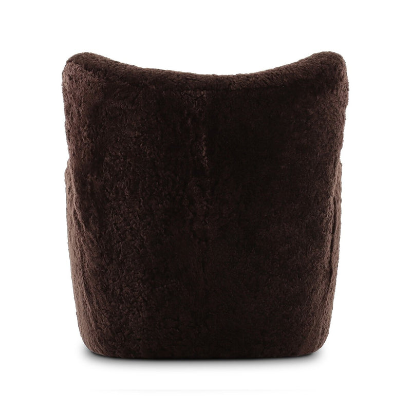 Amelie Chair - Cocoa Shearling