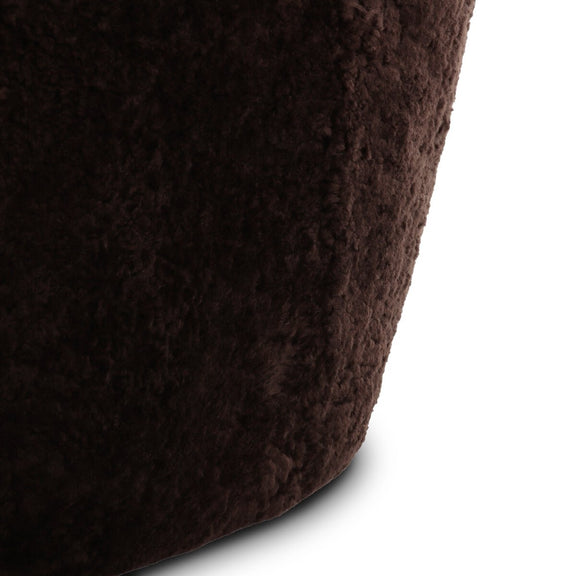 Amelie Chair - Cocoa Shearling