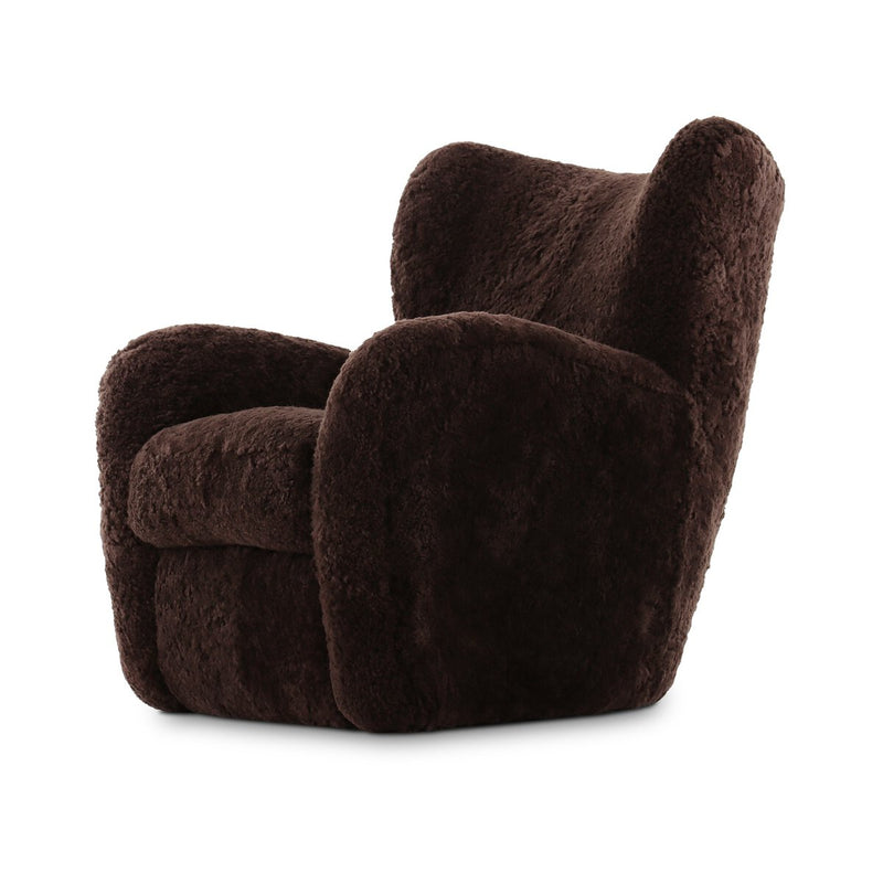 Amelie Chair - Cocoa Shearling