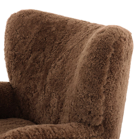 Amelie Chair - Amber Shearling