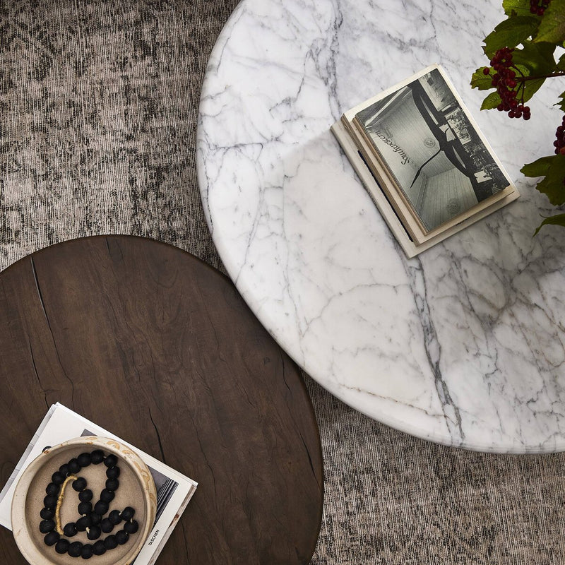 Stuart Nesting Coffee Table Set - Mix & Match - White Calacatta Marble