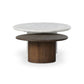 Stuart Nesting Coffee Table Set - Mix & Match - White Calacatta Marble