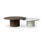 Stuart Nesting Coffee Table Set - Mix & Match - White Calacatta Marble