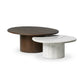 Stuart Nesting Coffee Table Set - Mix & Match - White Calacatta Marble