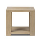 Thomas End Table - Bleached Oak Veneer