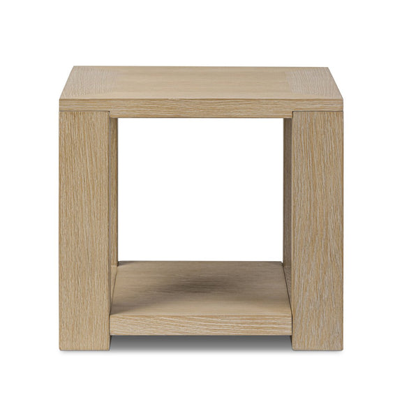 Thomas End Table - Bleached Oak Veneer