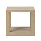 Thomas End Table - Bleached Oak Veneer
